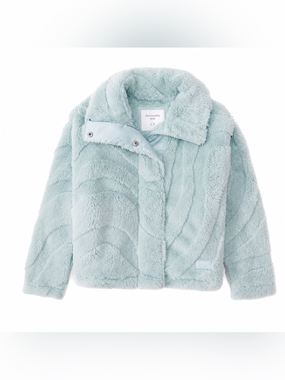 Abercrombie & Fitch Girls Faux Fur Jacket